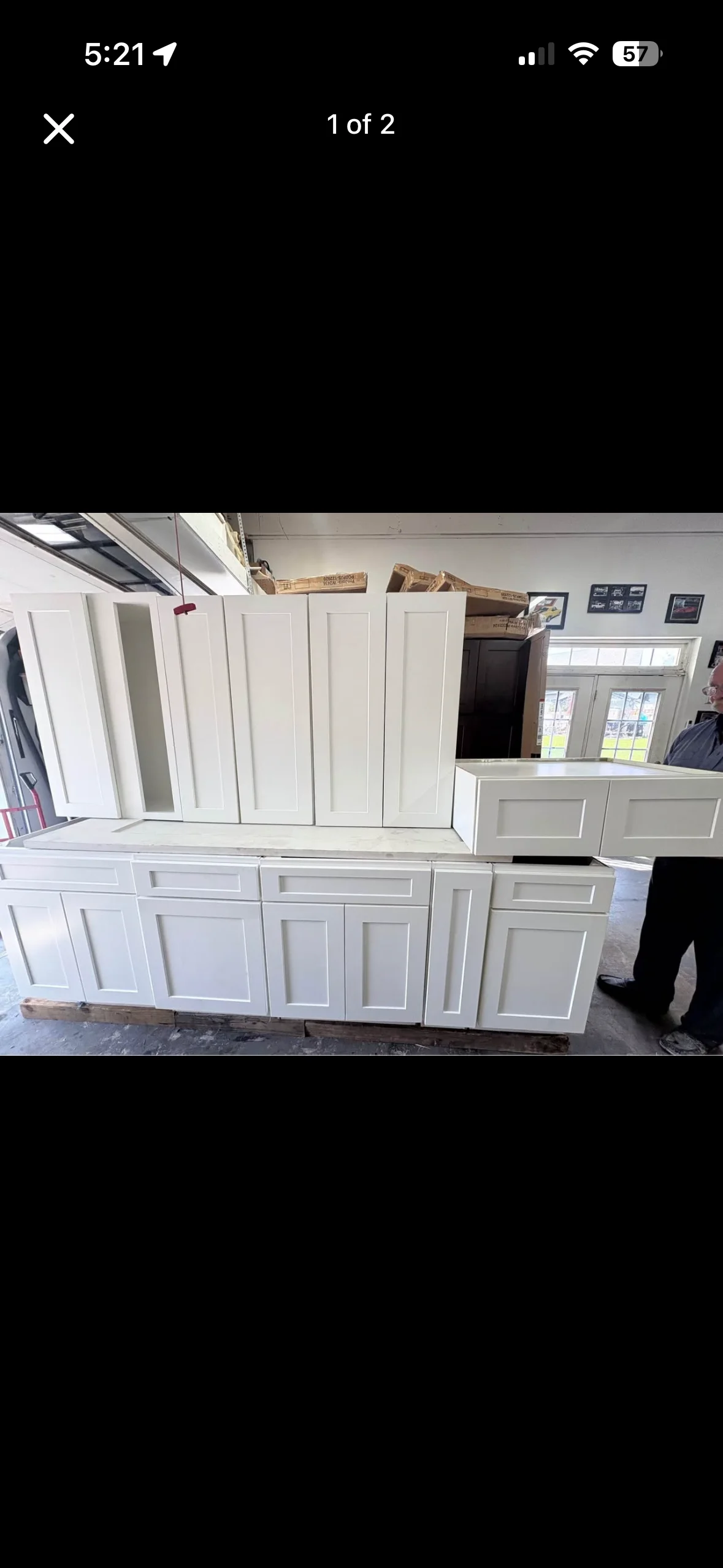 Kitchen — before